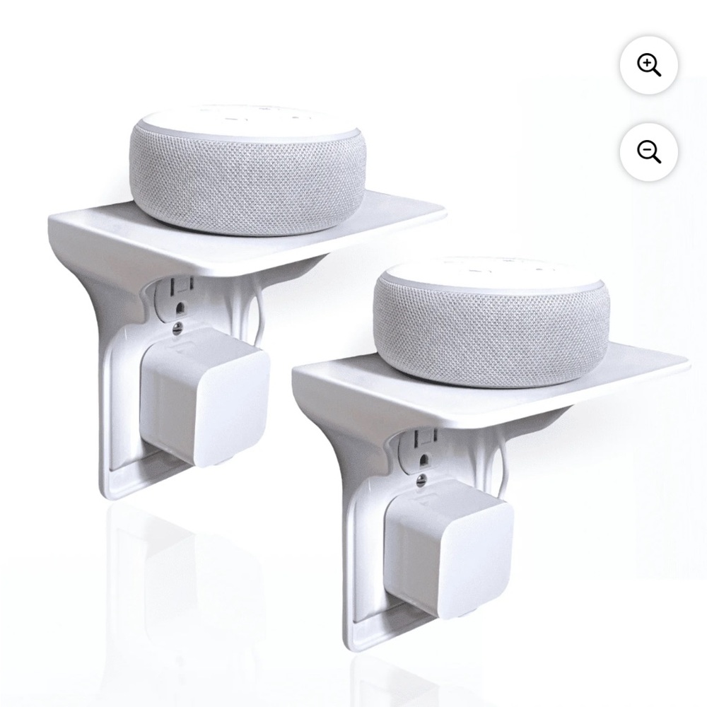 2 Pack Wali Wall Outlet Shelf
